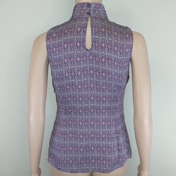 [Original Penguin] Ruffle Front Mock Turtleneck XS - Picture 4 of 7